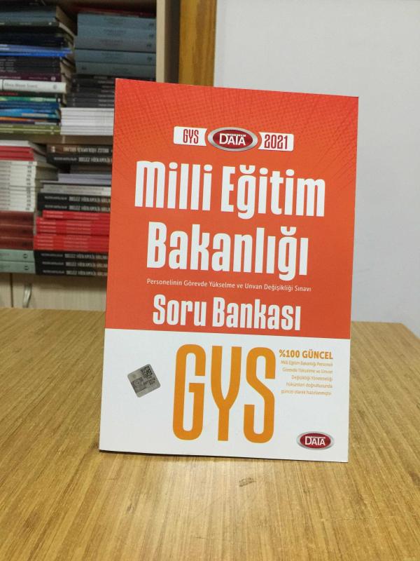 2021 GYS Milli Eğitim Bakanlığı GYS Soru Bankası Data Yayınları