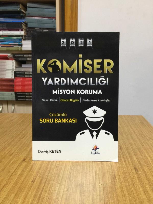2021 Komiser Yardımcılığı Güncel Bilgiler-Genel Kültür Çözümlü Soru Bankası Dizgi Kitap
