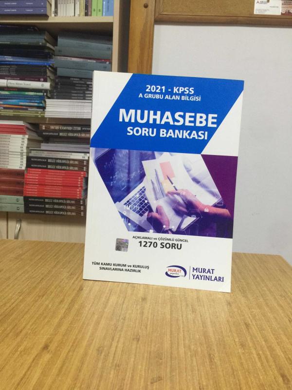 2021 KPSS A Grubu Muhasebe Soru Bankası Murat Yayınları