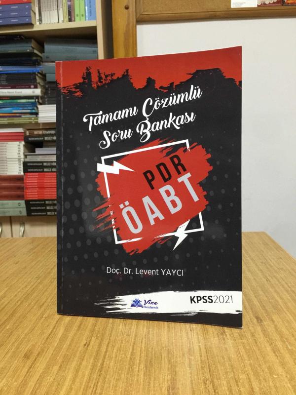 2021 KPSS Tamamı Çözümlü Soru Bankası PDR ÖABT 