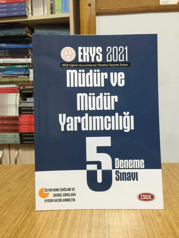 2021 MEB EKYS Müdür Ve Müdür Yardımcılığı Sınavına Hazırlık Seti Data Yayınları