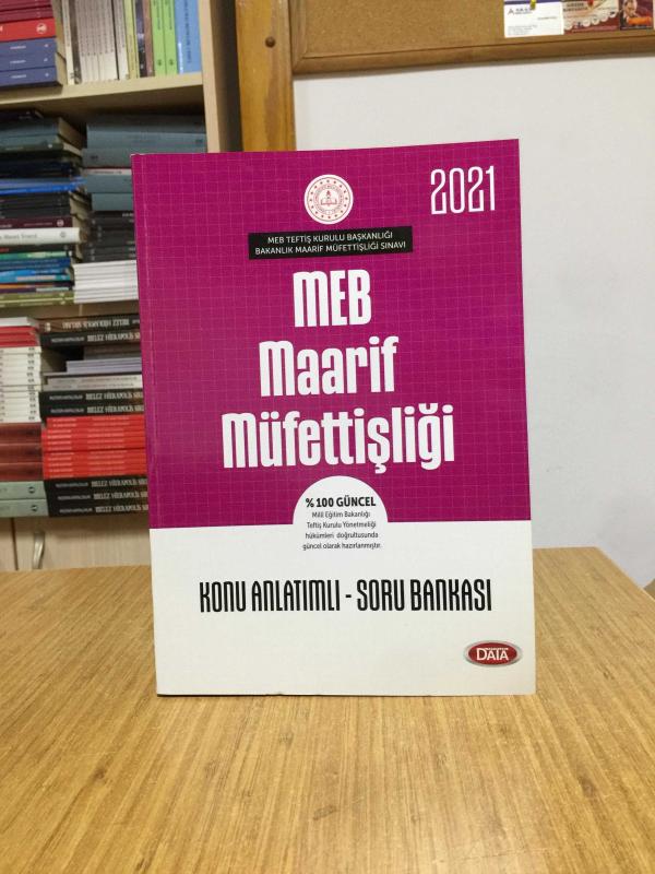 2021 MEB Maarif Müfettişliği Konu Anlatımlı Soru Bankası Data Yayınları