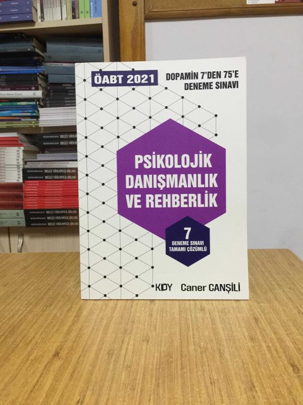 2021 ÖABT DOPAMİN Psikolojik Danışmanlık ve Rehberlik 7 Deneme Sınavı Tamamı Çözümlü - Caner Canşili
