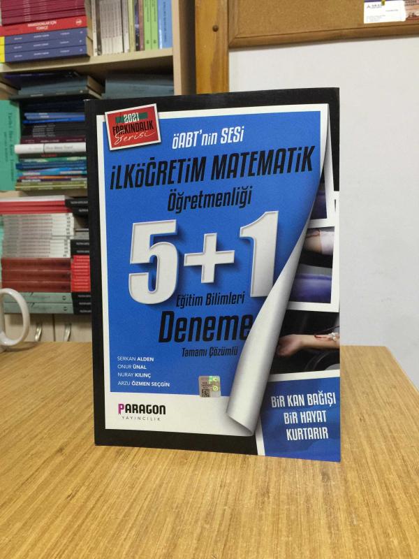 2021 ÖABT nin Sesi Eğitim Bilimleri İlköğretim Matematik Öğretmenliği 5+1 Deneme Paragon Yayıncılık