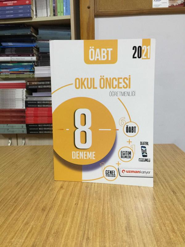 2021 ÖABT Okul Öncesi Öğretmenliği 8 Deneme Dijital Çözümlü Uzman Kariyer Yayınları