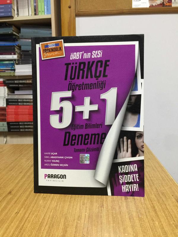 2021 ÖABT Türkçe Farkındalık Serisi Çözümlü 5+1 Deneme Paragon Yayınları
