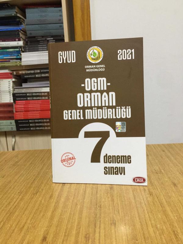 2021 OGM Orman Genel Müdürlüğü Unvan Değişikliği Sınavı 7 Deneme Data Yayınları