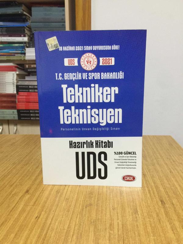 2021 T.C. Gençlik ve Spor Bakanlığı Tekniker Teknisyen ÜDS Konu Anlatımlı Data Yayınları