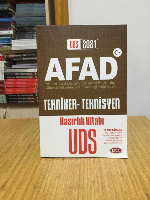 2021 UDS AFAD Tekniker Teknisyen Hazırlık Kitabı Data Yayınları