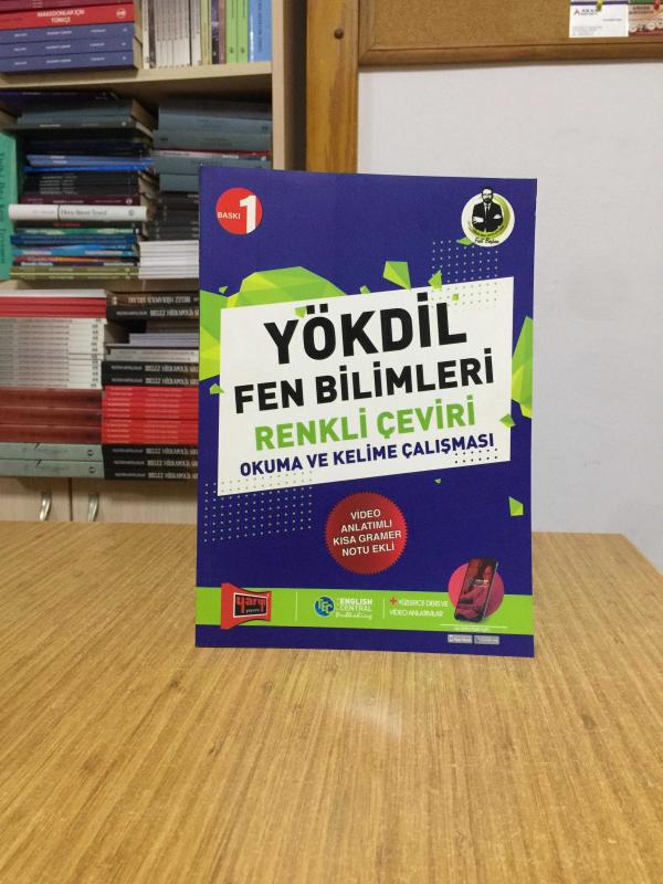 2021 YÖKDİL Fen Bilimleri Renkli Çeviri Okuma ve Kelime Çalışması Yargı Yayınları