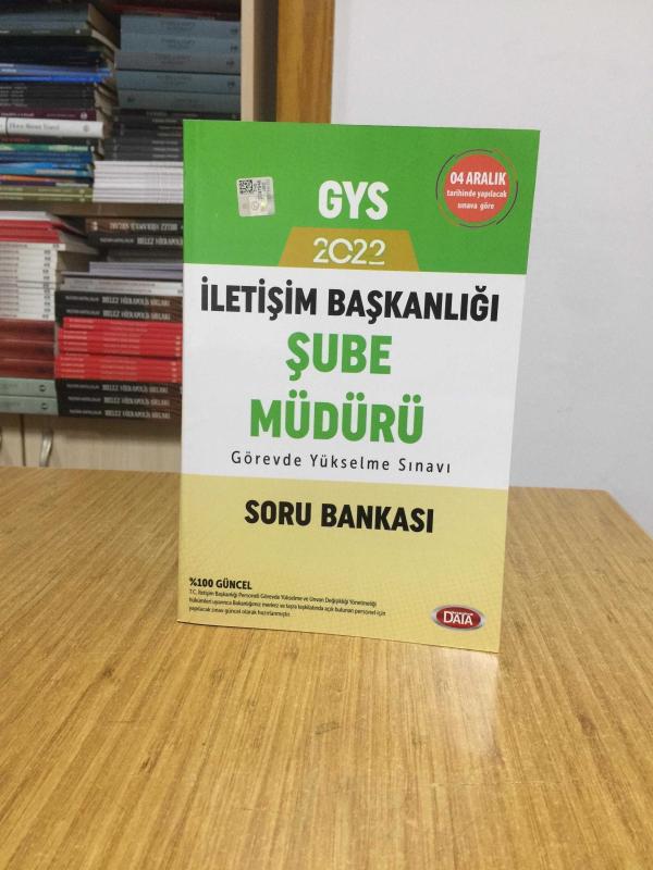 2022 GYS İletişim Başkanlığı Şube Müdürü Soru Bankası Data Yayınları