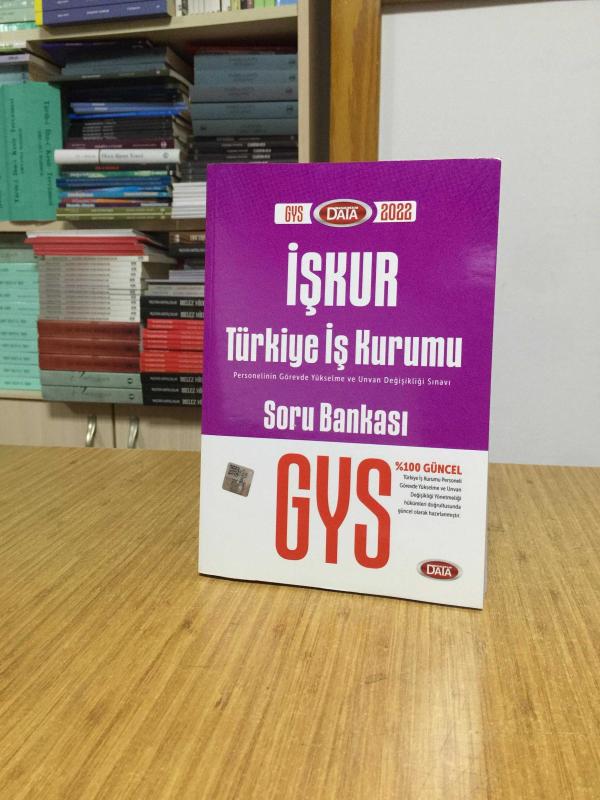 2022 GYS İşkur Türkiye İş Kurumu Soru Bankası Görevde Yükselme Data Yayınları 