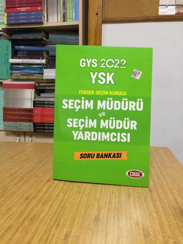 2022 GYS Yüksek Seçim Kurulu (YSK) Seçim Müdürü Soru Bankası Data yayınları