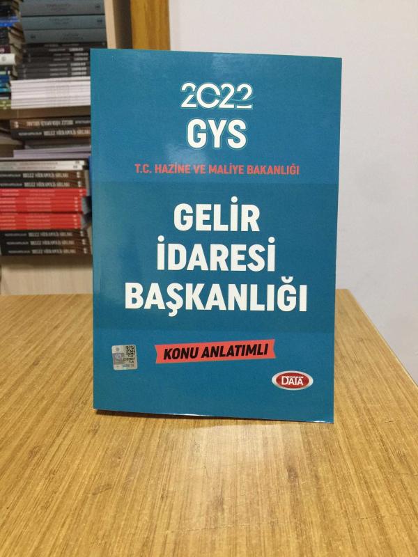 2022 Hazine ve Maliye Bakanlığı Gelir İdaresi Başkanlığı Konu Anlatımlı Görevde Yükselme Data Yayınları