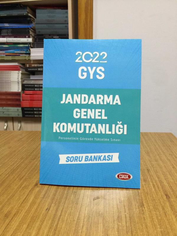 2022 Jandarma Genel Komutanlığı Personeli GYS Soru Bankası Data Yayınları
