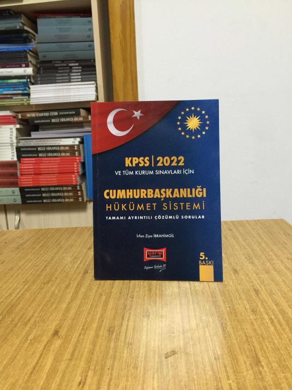 2022 KPSS ve Tüm Kurum Sınavları İçin Cumhurbaşkanlığı Hükümet Sistemi Yargı Yayınları