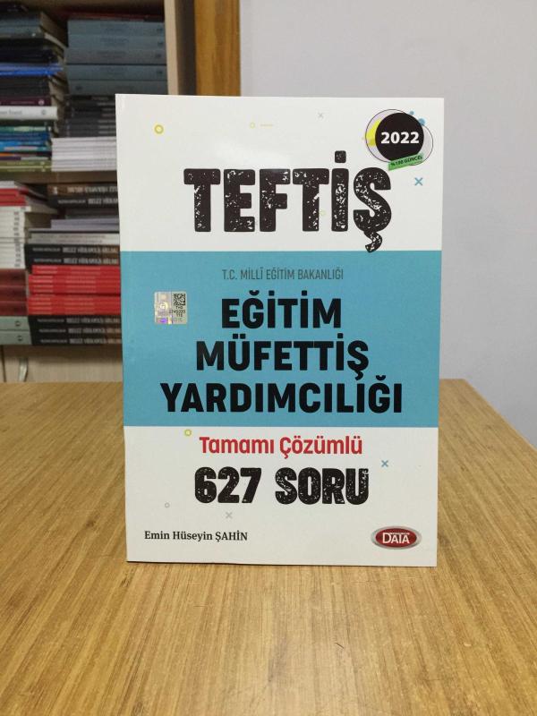 2022 MEB TEFTİŞ Eğitim Müfettiş Yardımcılığı 862 Soru Çözümlü Data Yayınları