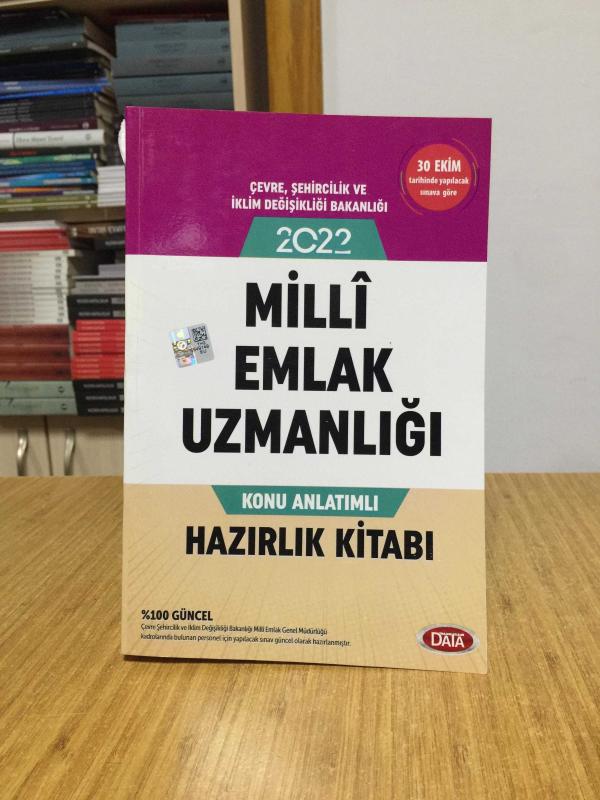 2022 Milli Emlak Uzmanlığı Özel Sınavı Konu Anlatımlı Hazırlık Kitabı Data Yayınları