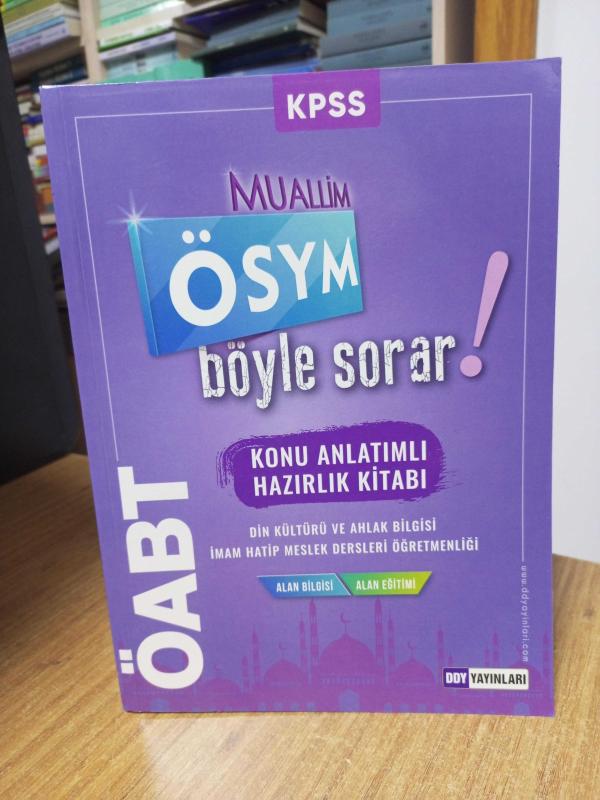 2022 MUALLİM ÖSYM Böyle Sorar! Konu Anlatımlı Hazırlık Kitabı