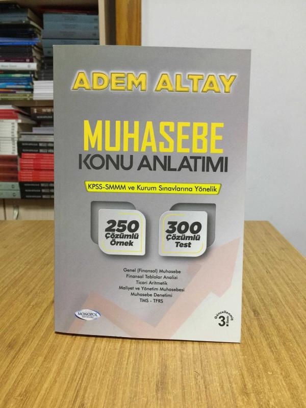 2022 Muhasebe Konu Anlatımı 3.Baskı Monopol Yayınları