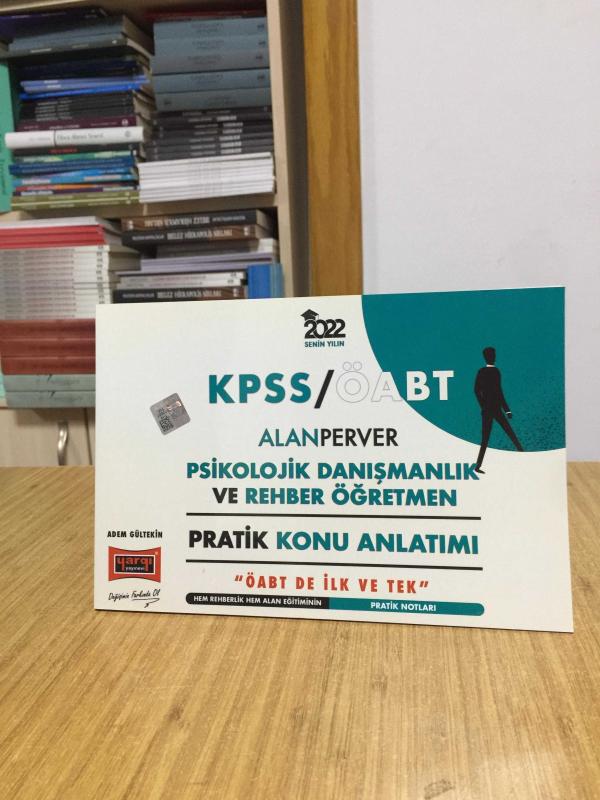 2022 ÖABT AlanPerver Psikolojik Danışmanlık ve Rehber Öğretmen Pratik Konu Anlatımı Yargı Yayınları