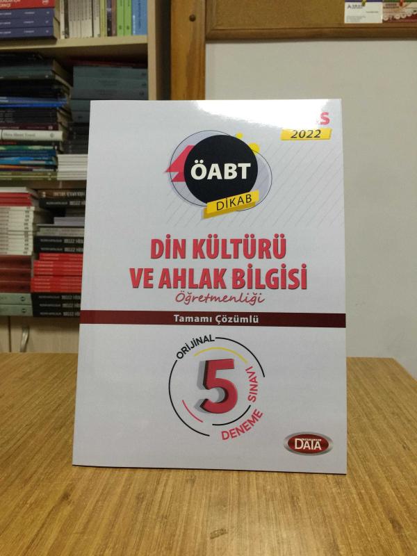 2022 ÖABT Din Kültürü ve Ahlak Bilgisi DHBT Soru Bankası Dizgi Kitap