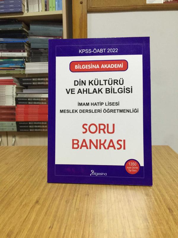 2022 ÖABT Din Kültürü ve Ahlak Bilgisi Soru Bankası Bilgesina Akademi