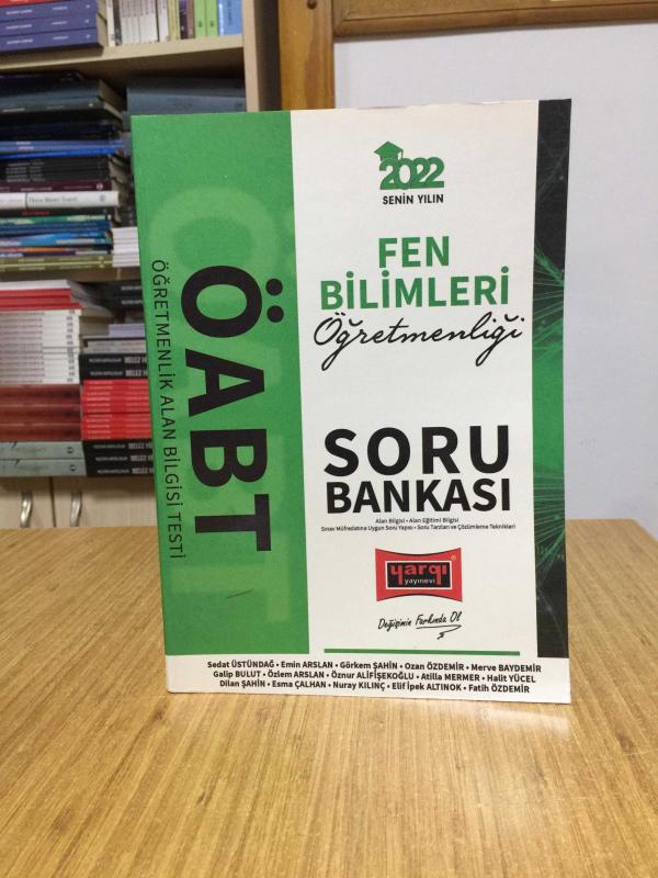 2022 ÖABT Fen Bilimleri Öğretmenliği Soru Bankası Yargı Yayınları