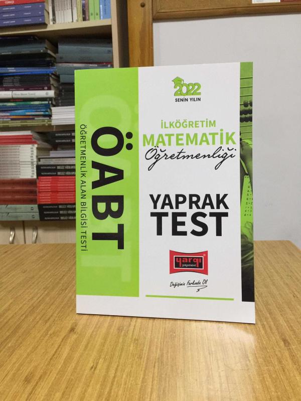 2022 ÖABT İlköğretim Matematik Öğretmenliği Yaprak Test Yargı Yayınları