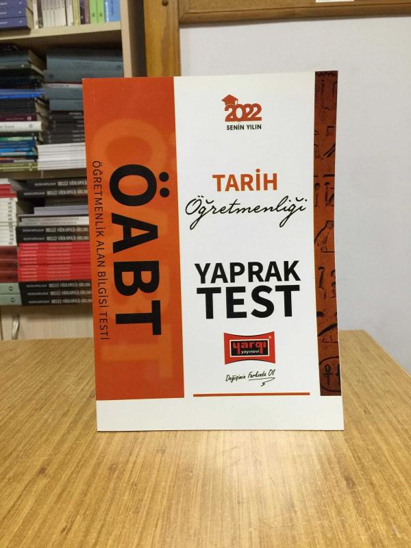 2022 ÖABT Tarih Öğretmenliği Yaprak Test Yargı Yayınları