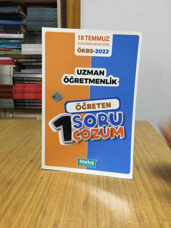2022 ÖKBS Uzman Öğretmenlik Öğreten 1 Soru 1 Çözüm Markaj Yayınları