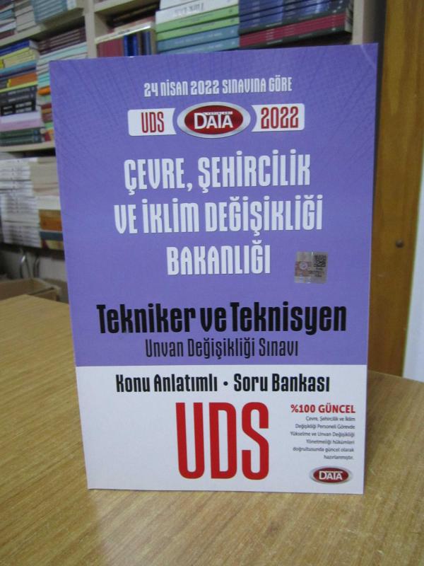 2022 UDS Çevre ve Şehircilik Bakanlığı Tekniker ve Teknisyen Konu Anlatımlı Soru Bankası Unvan Değişikliği