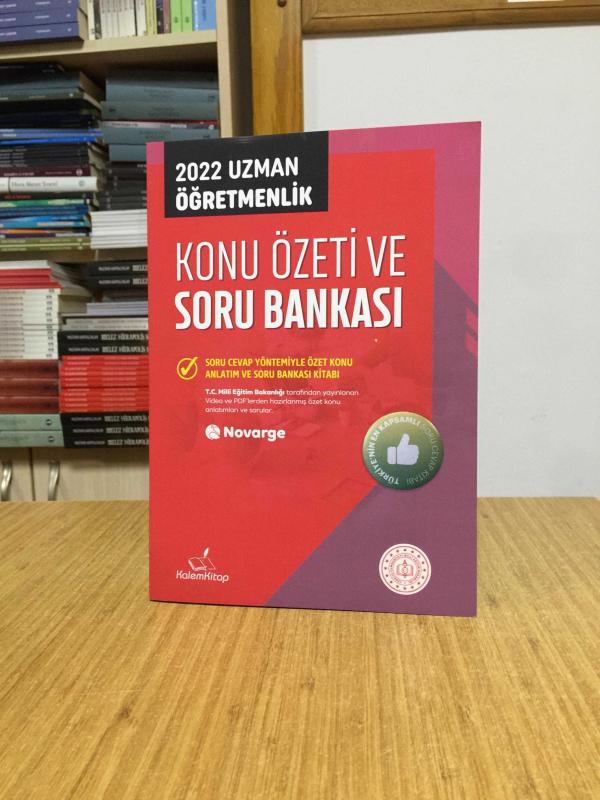 2022 Uzman Öğretmenlik Konu Özeti ve Soru Bankası Kalem Kitap Yayınları