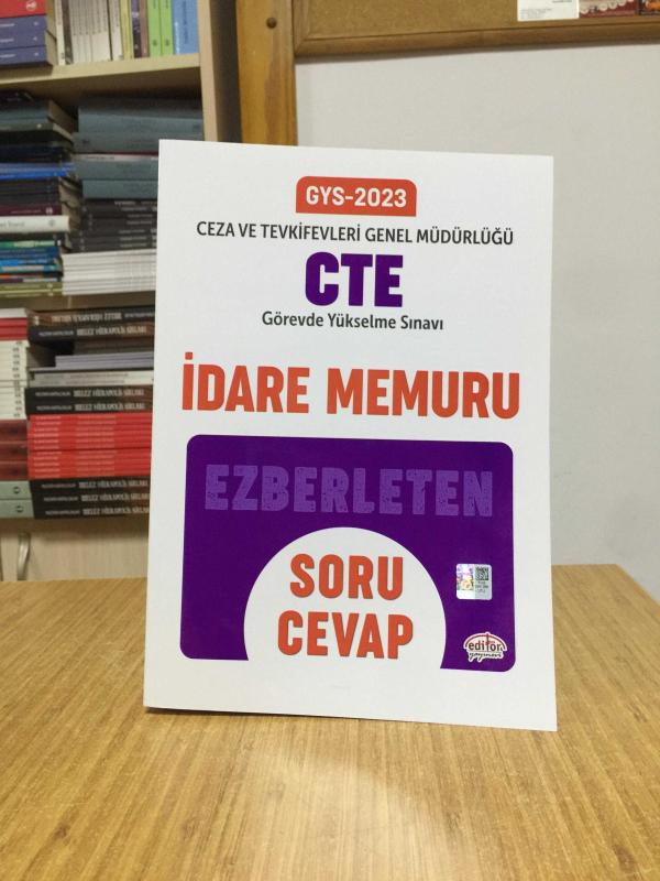 2023 Ceza ve Tevkifevleri İdare Memuru GYS Ezberleten Soru Cevap Data Yayınları