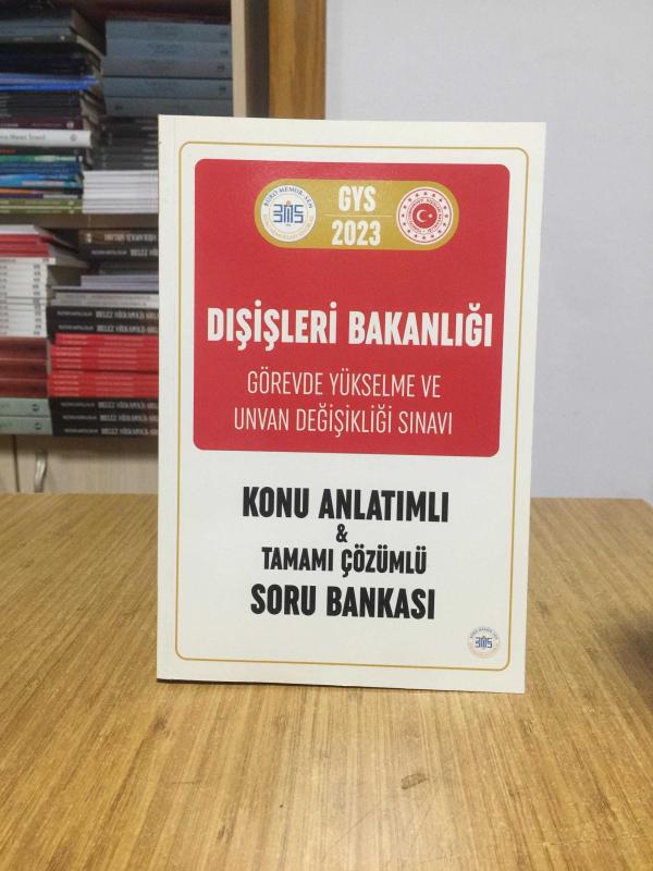 2023 GYS Dışişleri Bakanlığı Konu Anlatımlı & Tamamı Çözümlü Soru Bankası