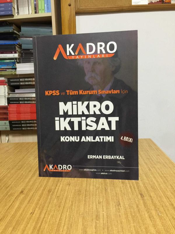 2023 KPSS A Grubu Mikro İktisat Konu Anlatımlı 4.Baskı A Kadro Yayınları