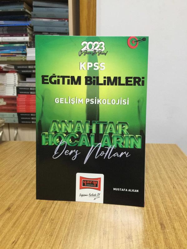 2023 KPSS Eğitim Bilimleri Gelişim Psikolojisi Anahtar Hocaların Ders Notları Yargı Yayınları