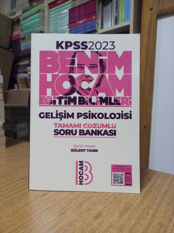 2023 KPSS Eğitim Bilimleri Gelişim Psikolojisi Tamamı Çözümlü Soru Bankası Benim Hocam Yayınları