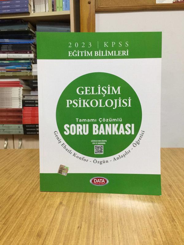 2023 KPSS Eğitim Bilimleri Gelişim Psikolojisi Tamamı Çözümlü Soru Bankası Data Yayınları
