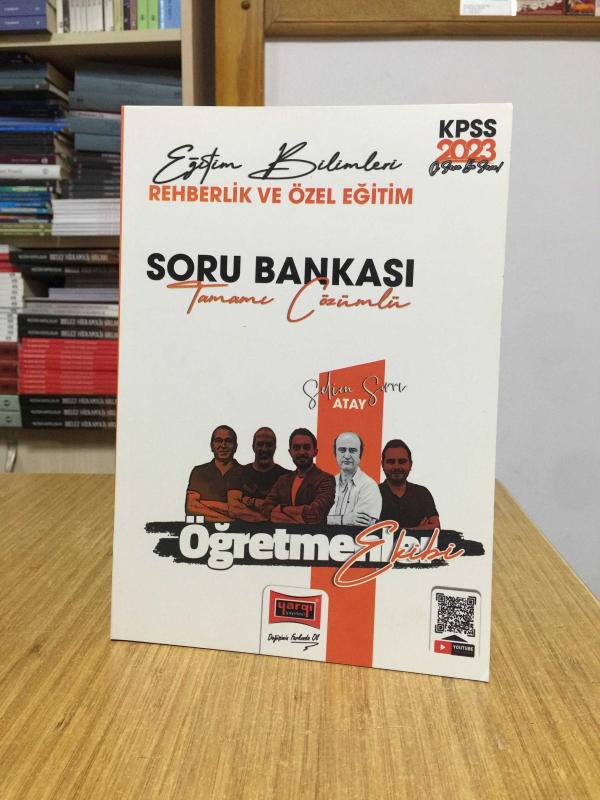 2023 KPSS Eğitim Bilimleri Öğretmenler Ekibi Öğretim Rehberlik ve Özel Eğitim Soru Bankası Çözümlü Yargı Yayınları