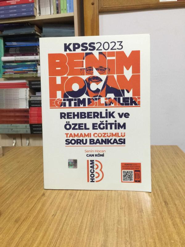 2023 KPSS Eğitim Bilimleri Rehberlik Ve Özel Eğitim Tamamı Çözümlü Soru Bankası Benim Hocam Yayınları