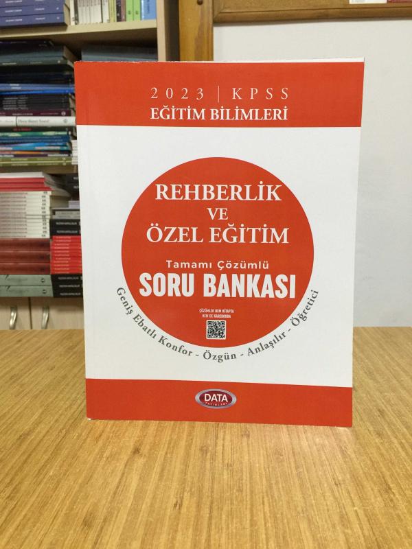 2023 KPSS Eğitim Bilimleri Rehberlik ve Özel Eğitim Tamamı Çözümlü Soru Bankası Data Yayınları