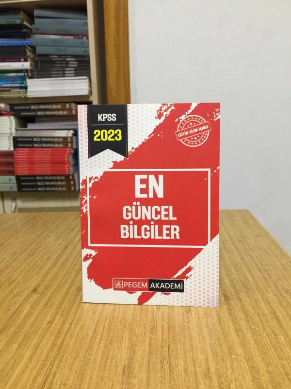 2023 KPSS En Güncel Bilgiler Pegem Akademi Yayıncılık