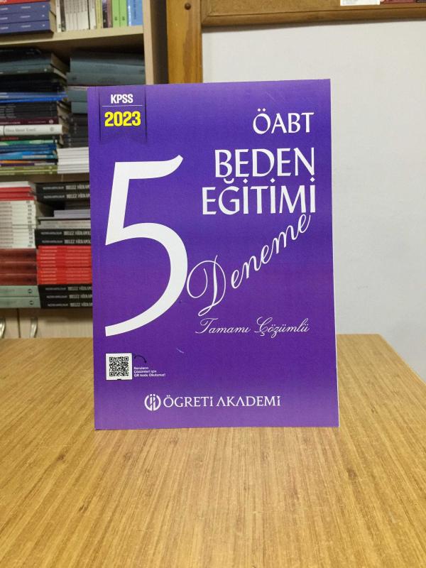 2023 KPSS ÖABT Beden Eğitimi 5 Deneme Öğreti Akademi
