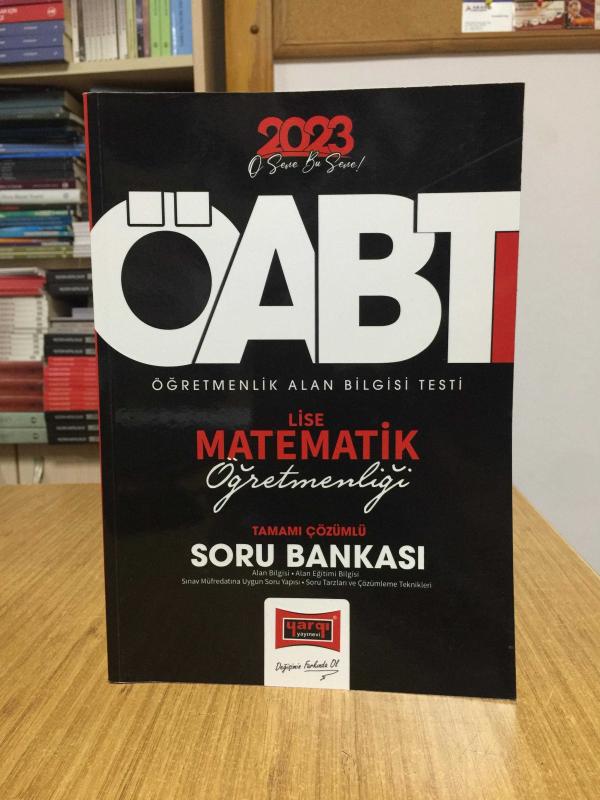 2023 KPSS ÖABT Lise Matematik Öğretmenliği Tamamı Çözümlü Soru Bankası Yargı Yayınları