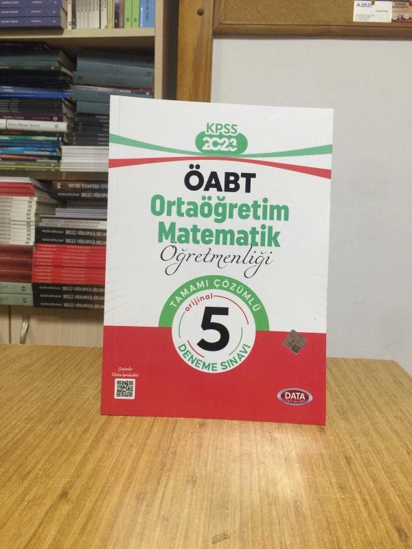 2023 KPSS ÖABT Ortaöğretim Matematik Öğretmenliği Tamamı Çözümlü 5 Deneme Data Yayınları