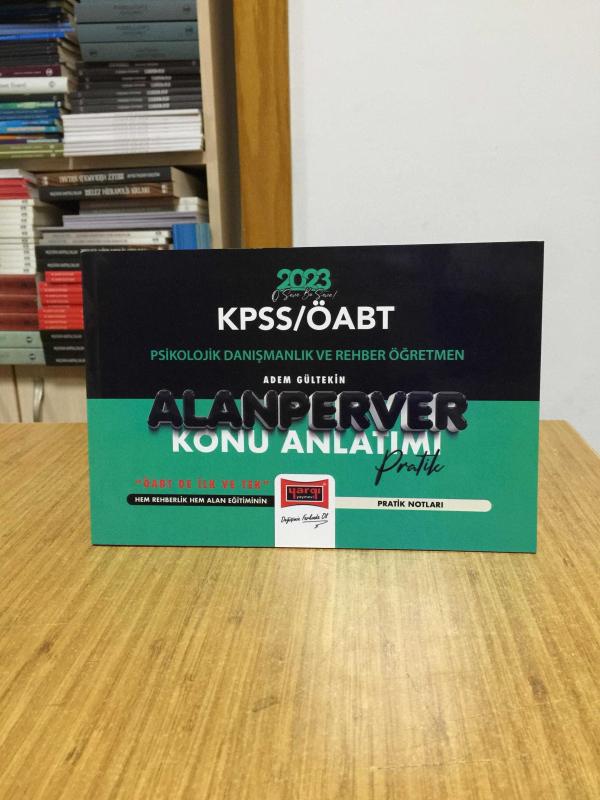 2023 KPSS ÖABT Psikolojik Danışmanlık ve Rehber Öğretmen Alanperver Pratik Konu Anlatımı Yargı Yayınları