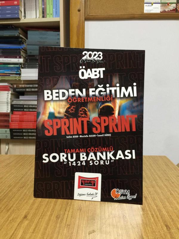 2023 KPSS ÖABT Sprint Beden Eğitimi Öğretmenliği Tamamı Çözümlü Soru Bankası (1424 Soru) Yargı Yayınları