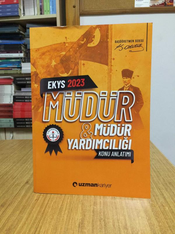 2023 MEB EKYS Müdür ve Yardımcılığı Konu Anlatımlı Hazırlık Kitabı Uzman Kariyer Yayınları