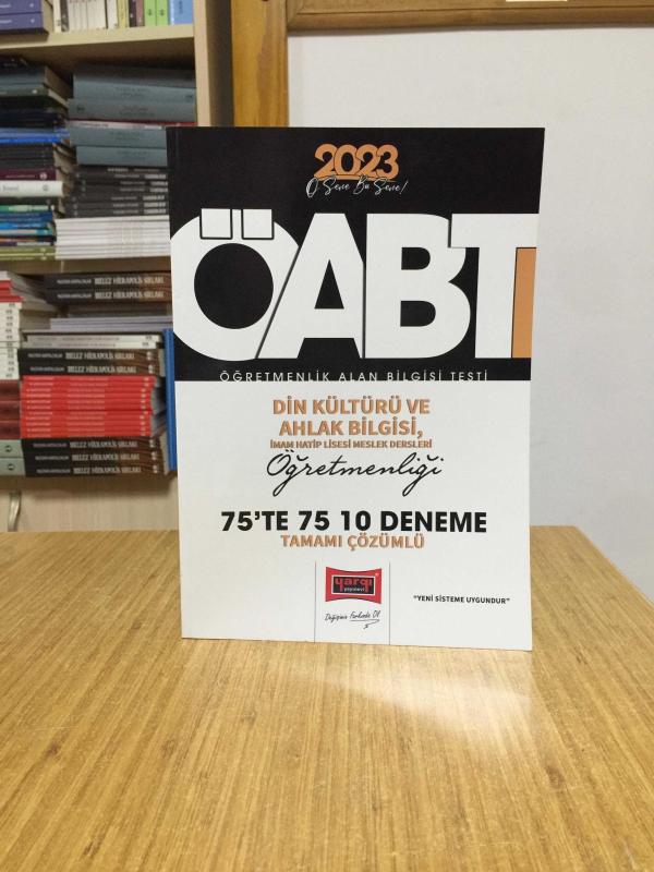2023 ÖABT Din Kültürü ve Ahlak Bilgisi Öğretmenliği 75te 75 10 Deneme Çözümlü Yargı Yayınları
